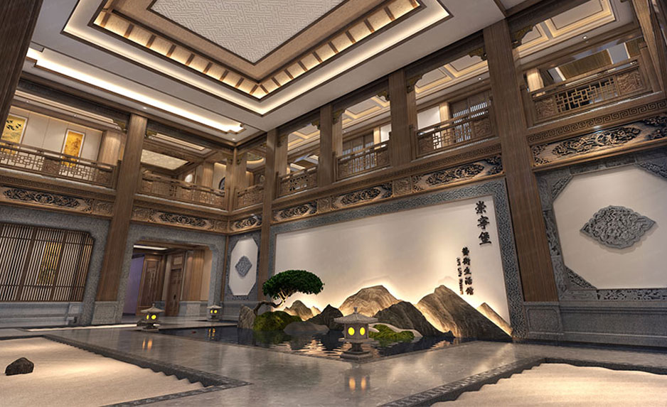 四合茗苑中式设计2020年终钜惠，中式装修2020超级盛典，最高可享8888元设计大礼包。